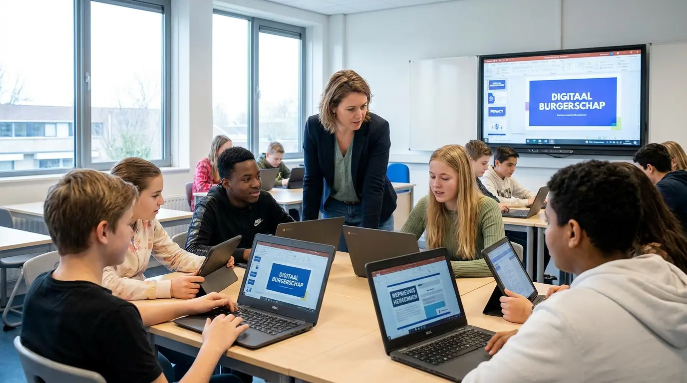 Digitaal burgerschap in het onderwijs