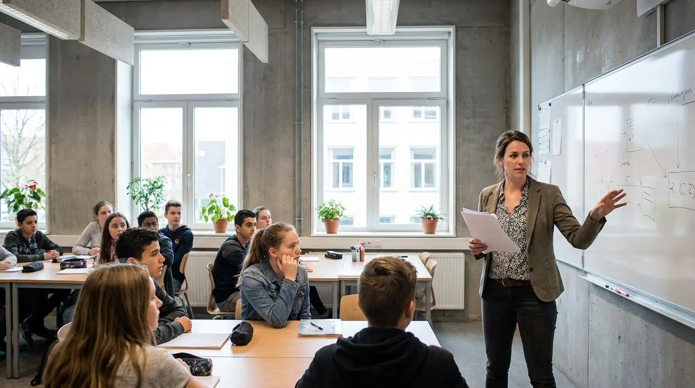 Zij-instroom in het onderwijs