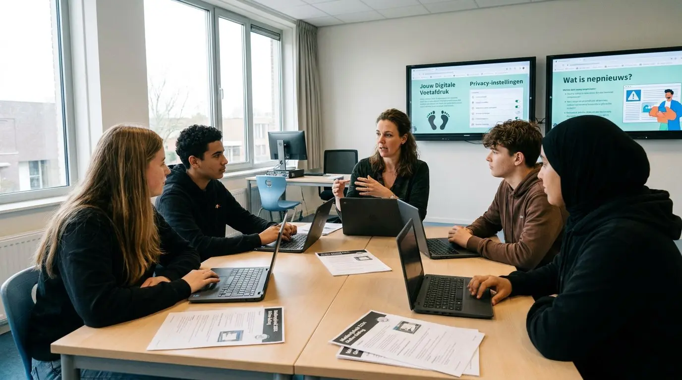 Lesmateriaal voor de Week van de Mediawijsheid