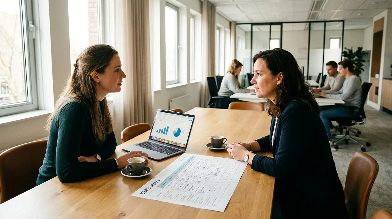 Skills matrix maken voor teamontwikkeling