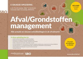 5-daagse opleiding Afval- en Grondstoffen management