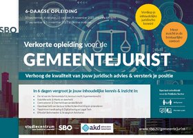 Verkorte Opleiding Gemeentejurist