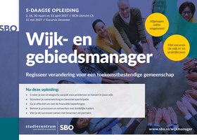 Opleiding Wijk- en Gebiedsmanager