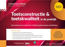 Toetsconstructie & toetskwaliteit in de praktijk